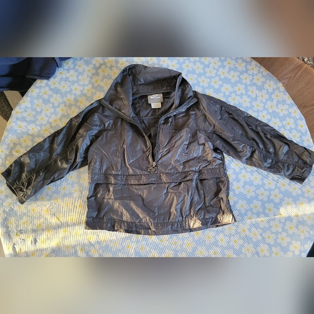 Nike XS Oversized Crop City Tech Ready Charcoal Utility Jacket